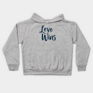 Love Wins Kids Hoodie